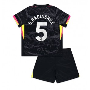 Chelsea Benoit Badiashile #5 Dětské Alternativní dres komplet 2024-25 Krátký Rukáv (+ trenýrky)